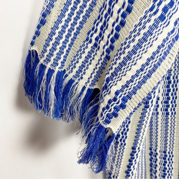 Tory Burch Open Front Fringe Cardigan - Picture 4 of 7